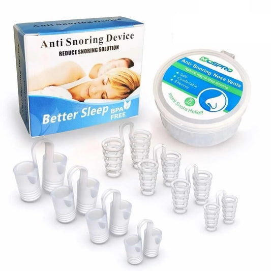 Dispositivo Anti-Ronco de Silicone | Dilatador Nasal para Sono Melhorado e Respiração Livre