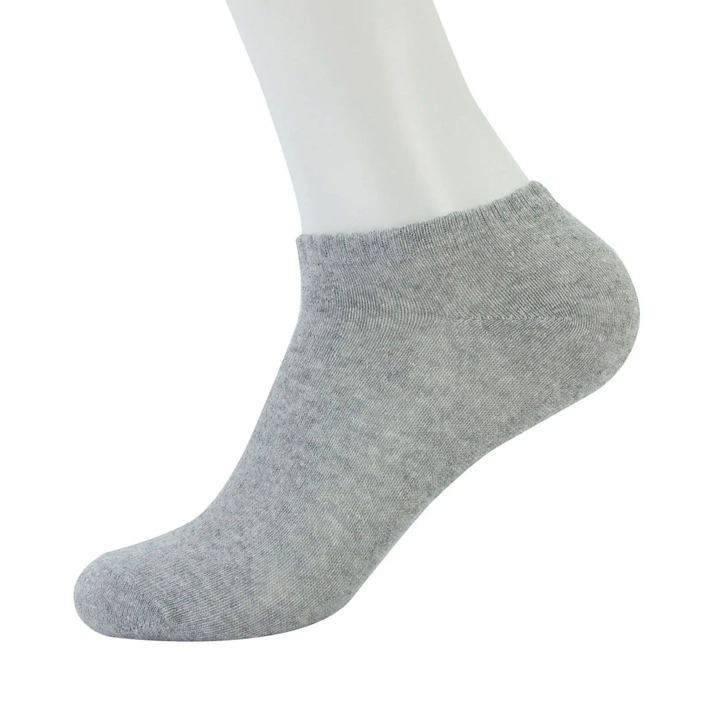 Kit com 12 Pares de Meias Masculinas – Corte Baixo e Conforto Anatômico